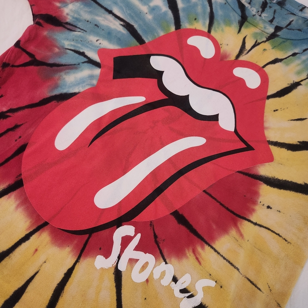 Rolling Stones No Filter Tour 2021 Concert Shirt Tee T-shirt Tie Dye Band Sz M